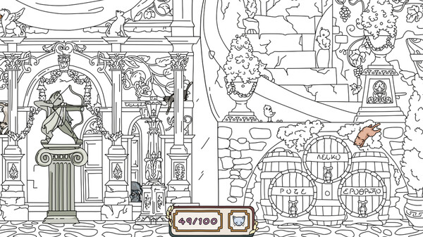 Скриншот из Hidden Cats: Rome