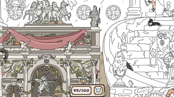 Скриншот из Hidden Cats: Rome