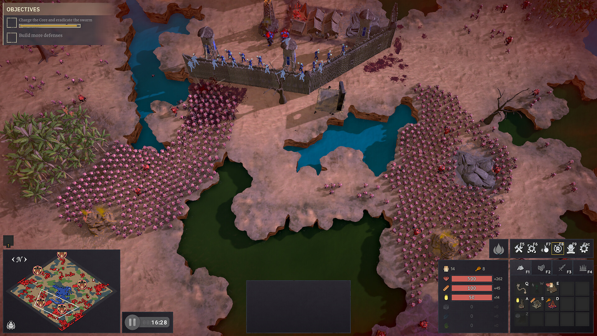 #7. Here Comes The Swarm - Demo (Steam) بواسطة: CableHook Games