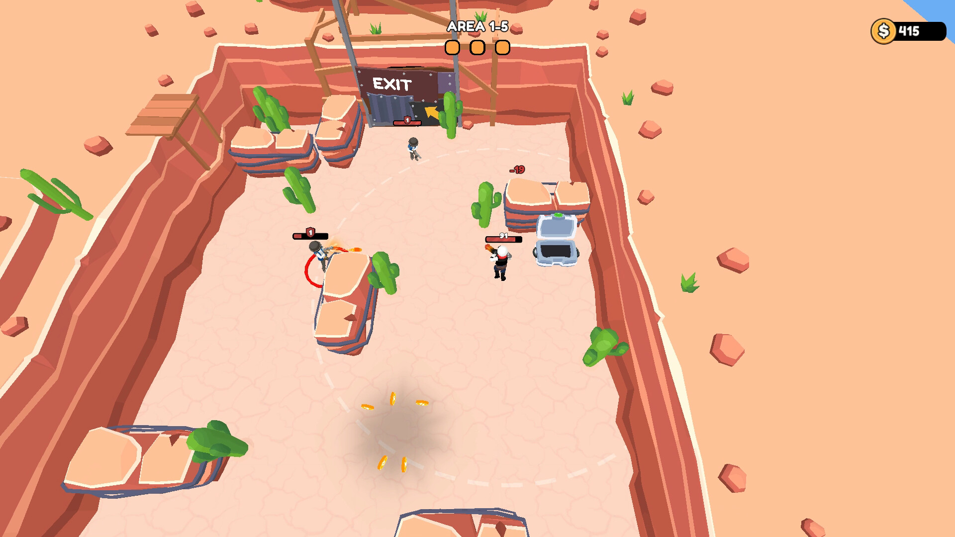 #5. Gunloop Protocol (Steam) 来自: TornikeGames