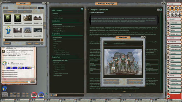 Fantasy Grounds - Fallout RPG - NPC Pack 3 - Reilly's Rangers