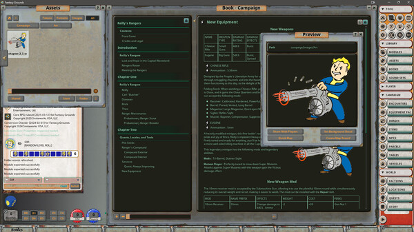 Fantasy Grounds - Fallout RPG - NPC Pack 3 - Reilly's Rangers