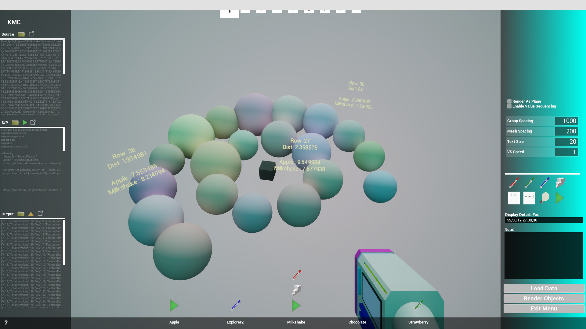 First Person Data Explorer screenshot #3