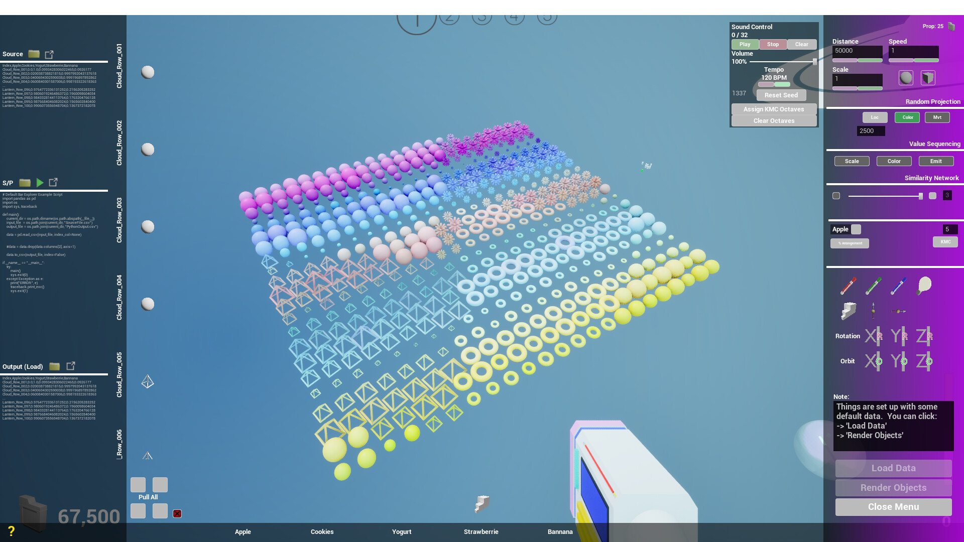 First-Person Data Explorer screenshot 1