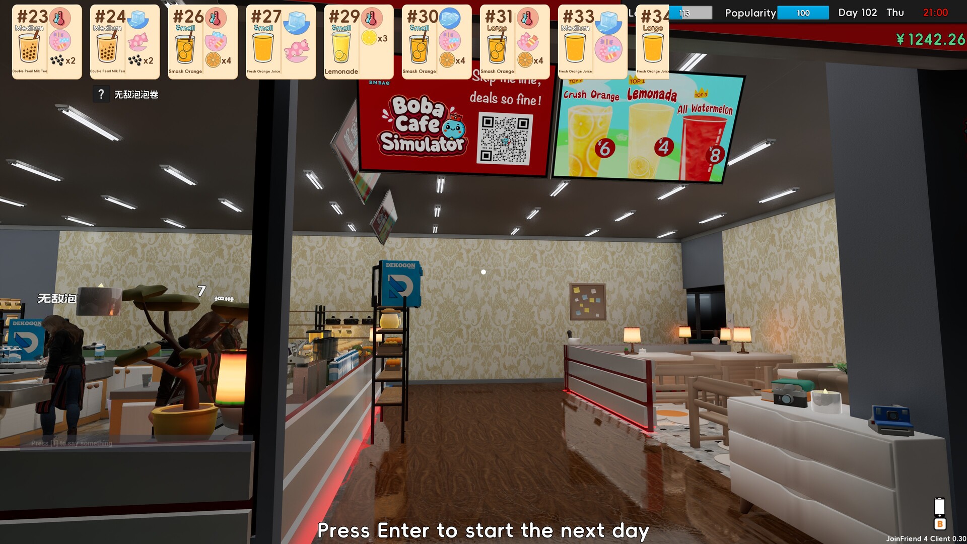 Boba Cafe Simulator screenshot #29