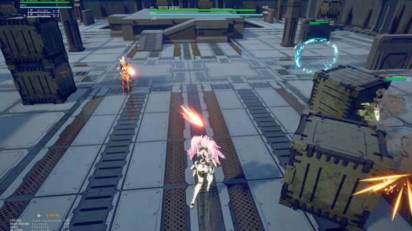 Assault Armored Girls War Vasileia　Demo screenshot 3