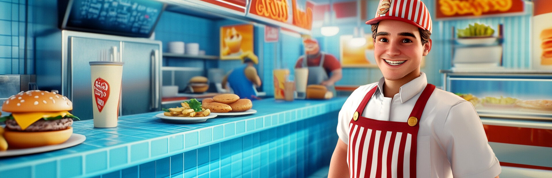 Diner Simulator π