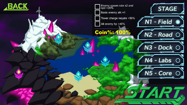 Angel Emica - Fallen Angel and deserted land screenshot 1