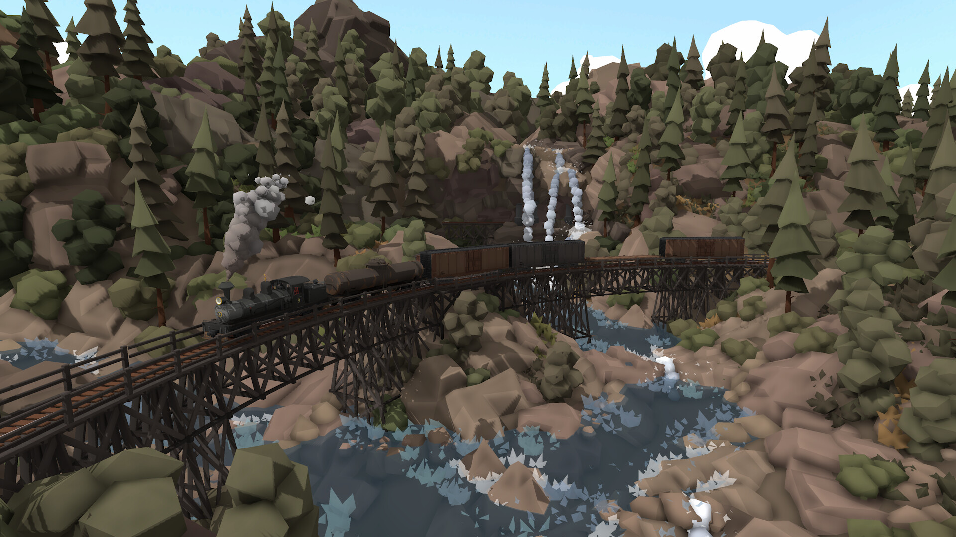 #6. Rolling Line - Sierra Logging (Steam) 由: Gaugepunk Games