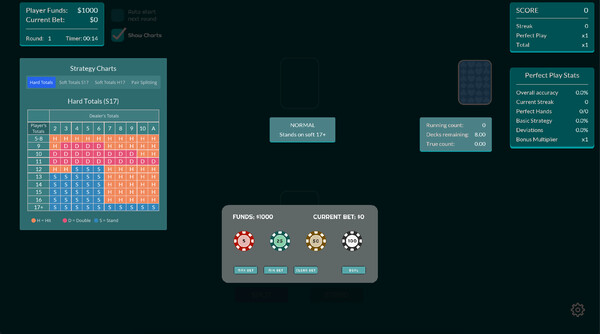 Lucid Blackjack screenshot 2
