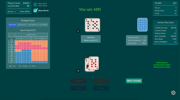 Lucid Blackjack screenshot 4