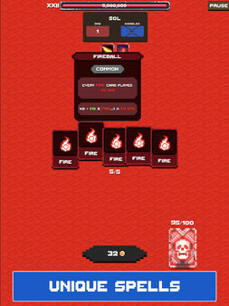 Arcanard game for Linux 1