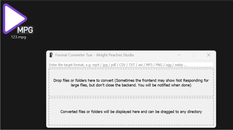 Format Converter Tsar video 1
