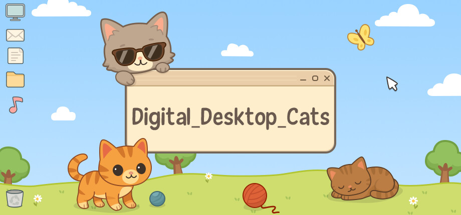 Digital Desktop Cats cover art