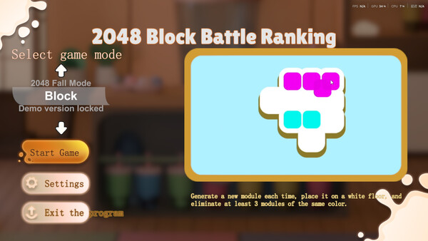 2048 Block Battle Ranking screenshot 3