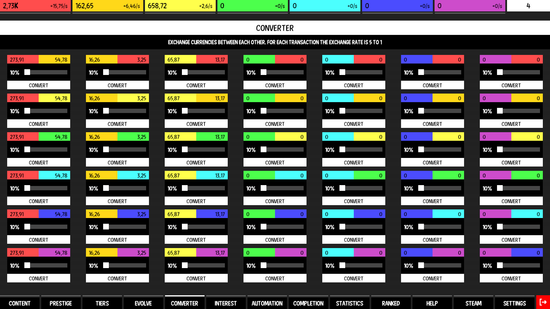 #9. Idle Colors (Steam) De: Like Idle Games