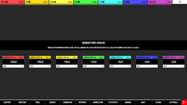 Скриншот из Idle Colors