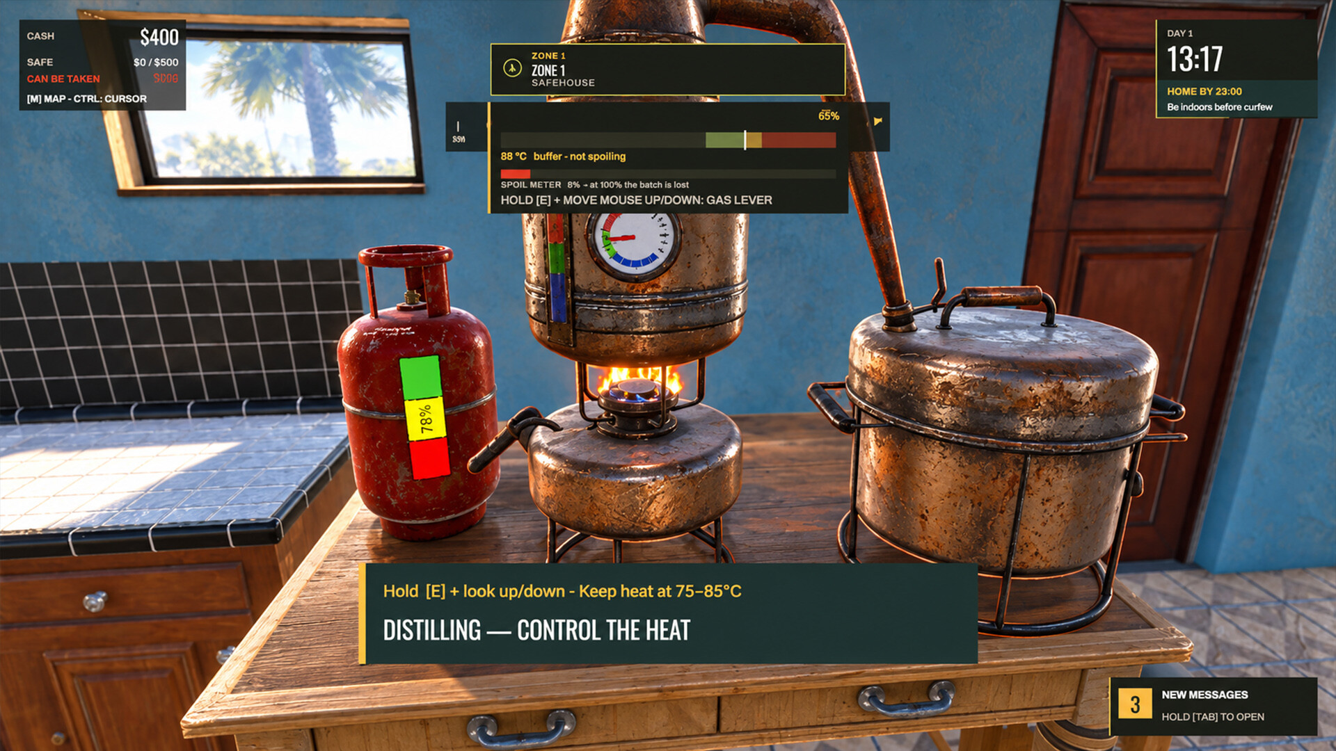 Mulerun – Retro Bootlegger Simulator screenshot 1