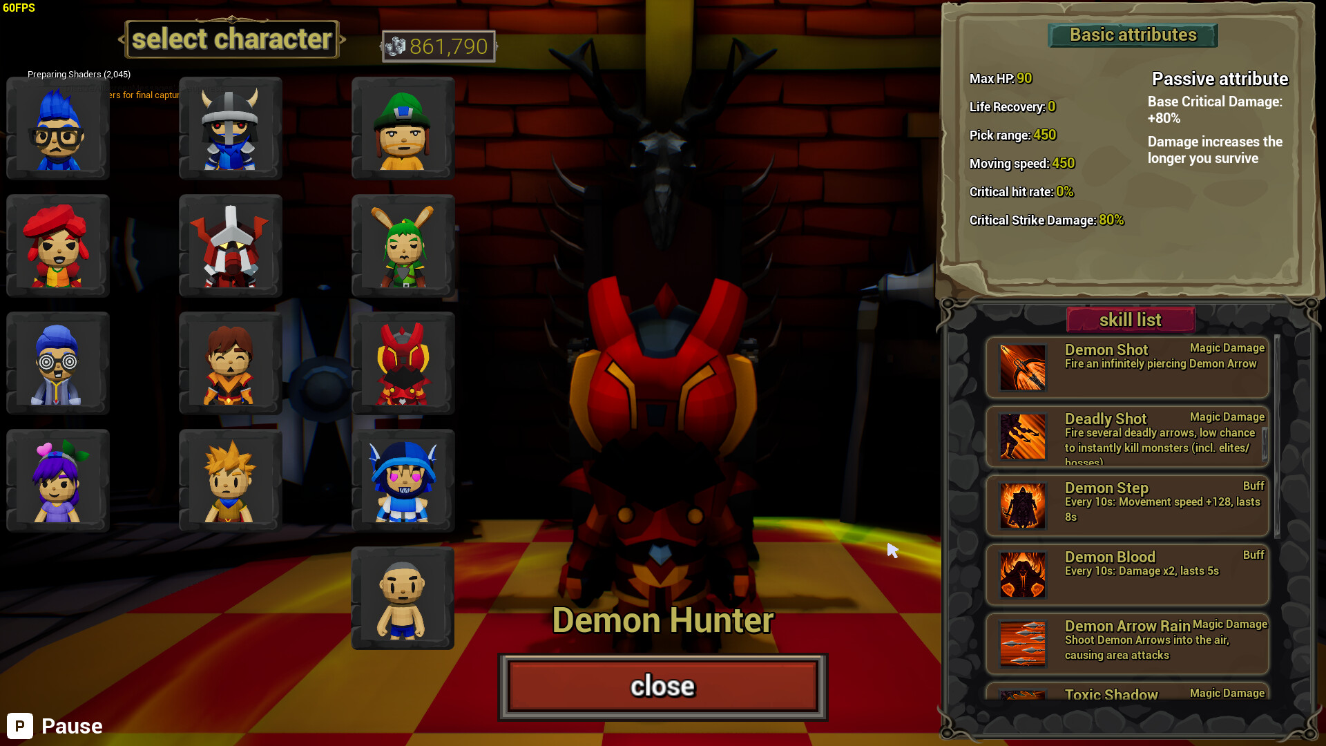 Abyss Eschaton Survivors screenshot #4