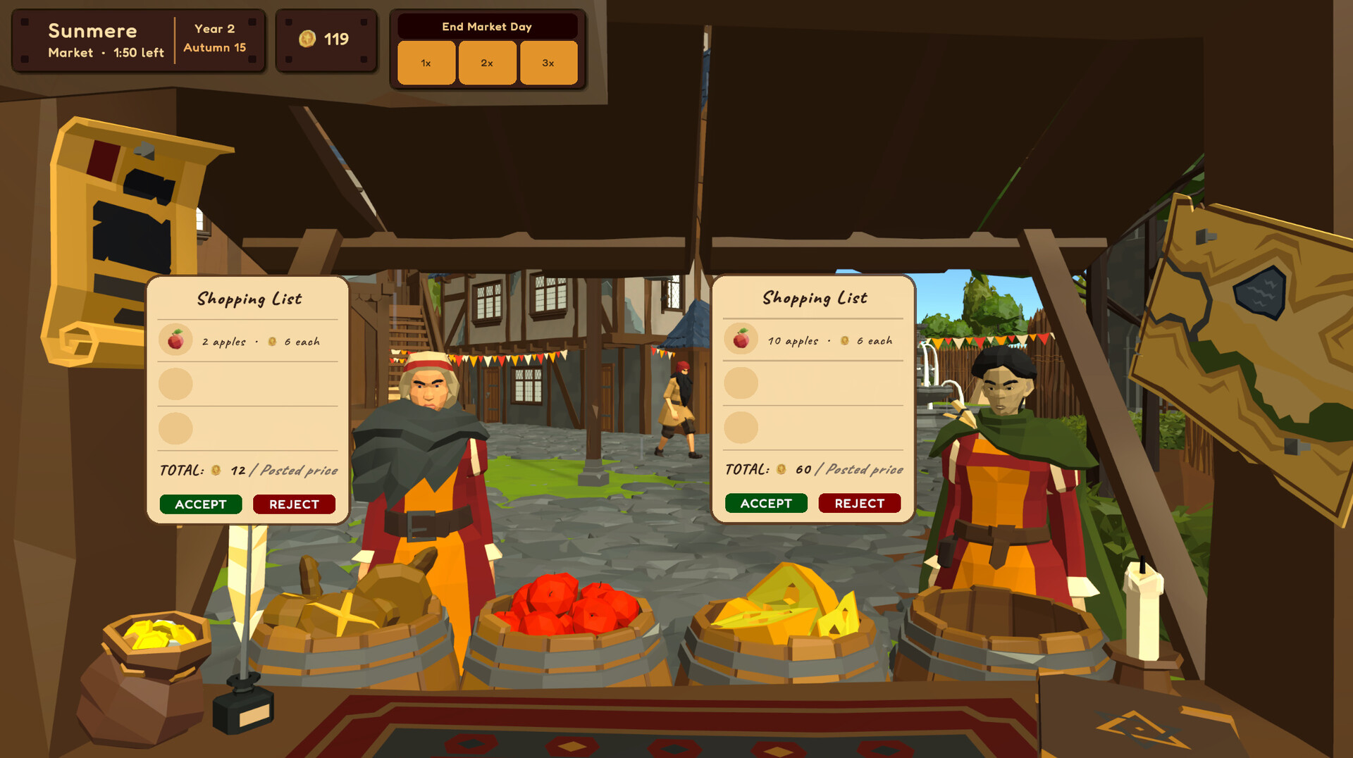 『Merchant Miles』のスクリーンショット