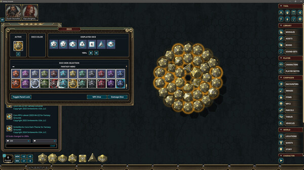 Fantasy Grounds - Fantasy Heroes Dice Pack Volume 1