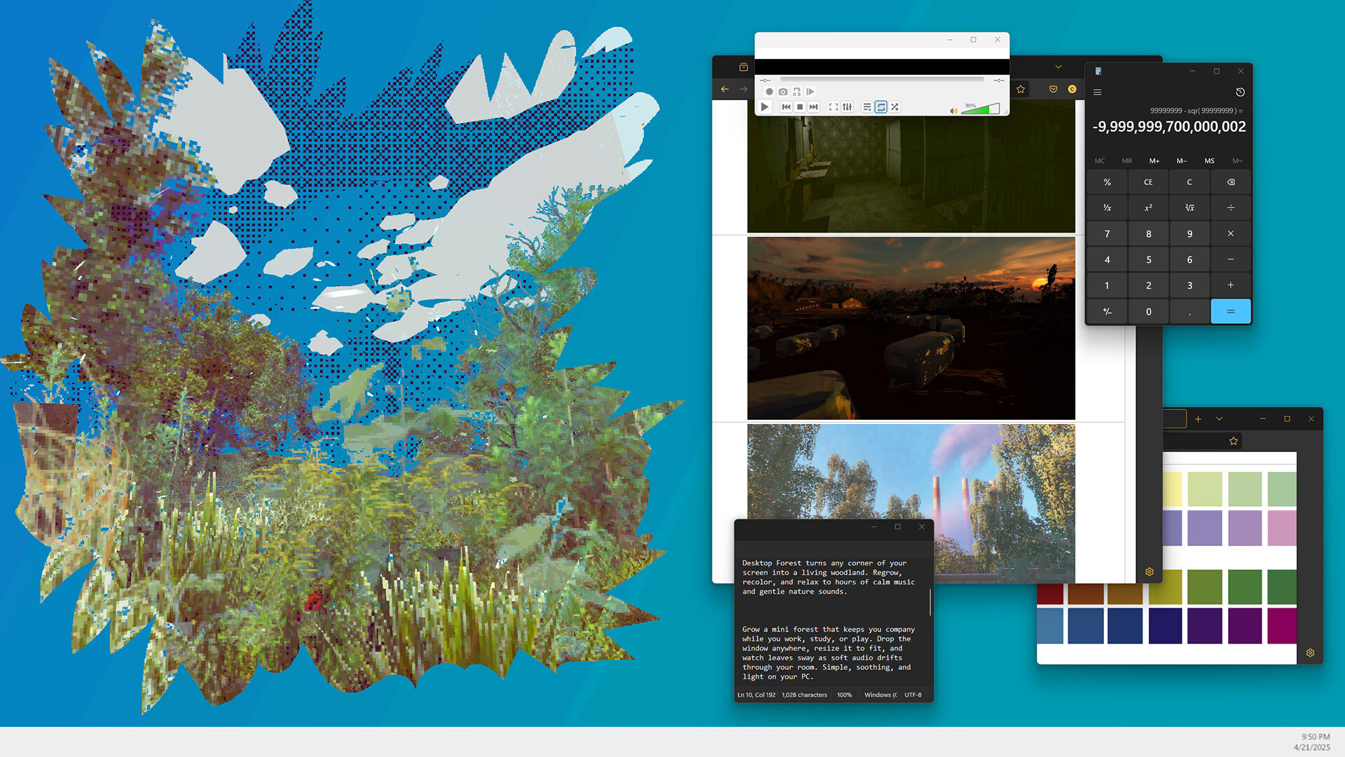 Desktop Forest screenshot #7