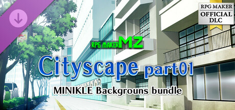 RPG Maker MZ - Minikle Backgrounds Bundle Cityscape part01