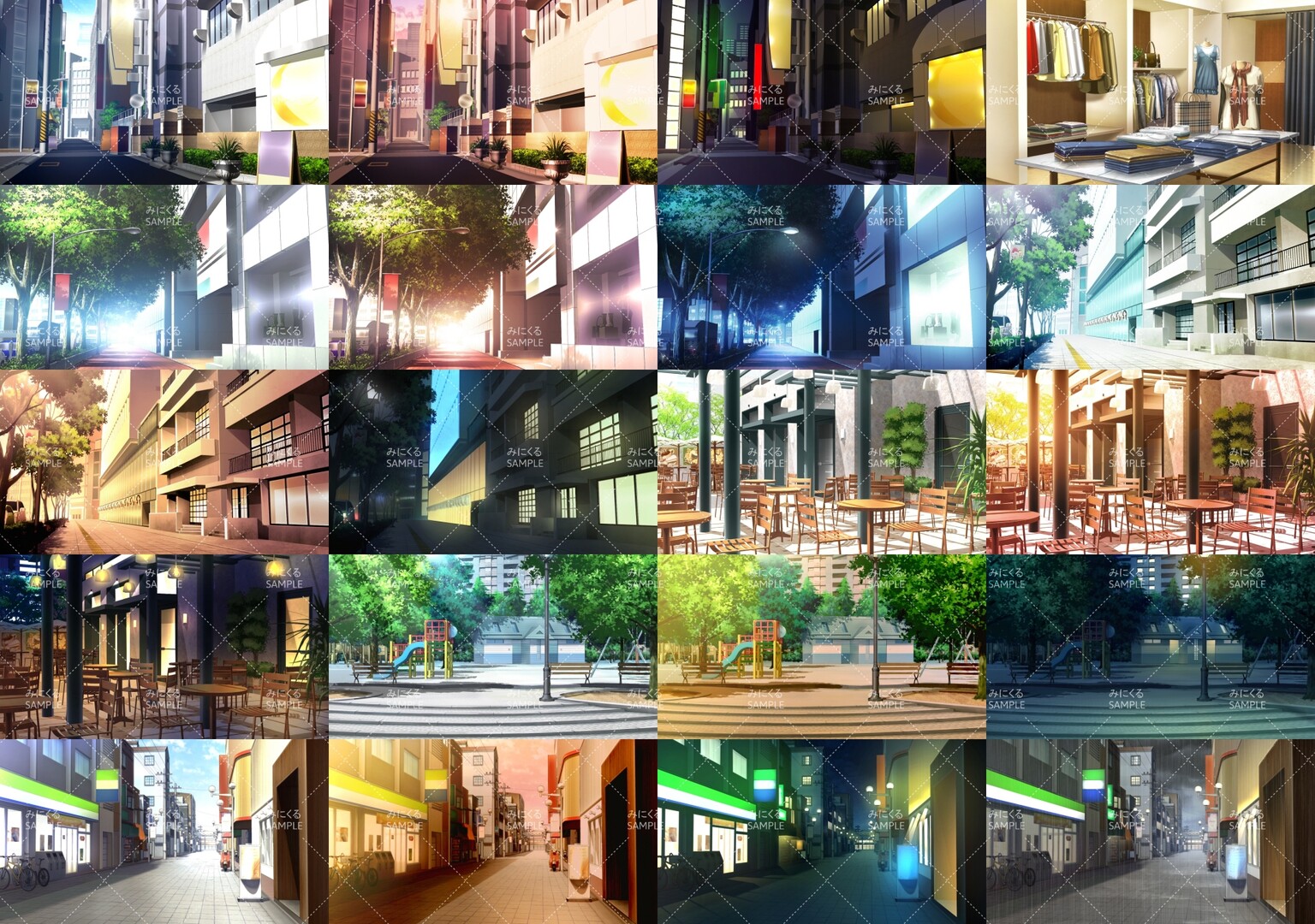 #2. RPG Maker MV - Minikle Backgrounds Bundle Cityscape part01 (Steam) 게시자: Gotcha Gotcha Games