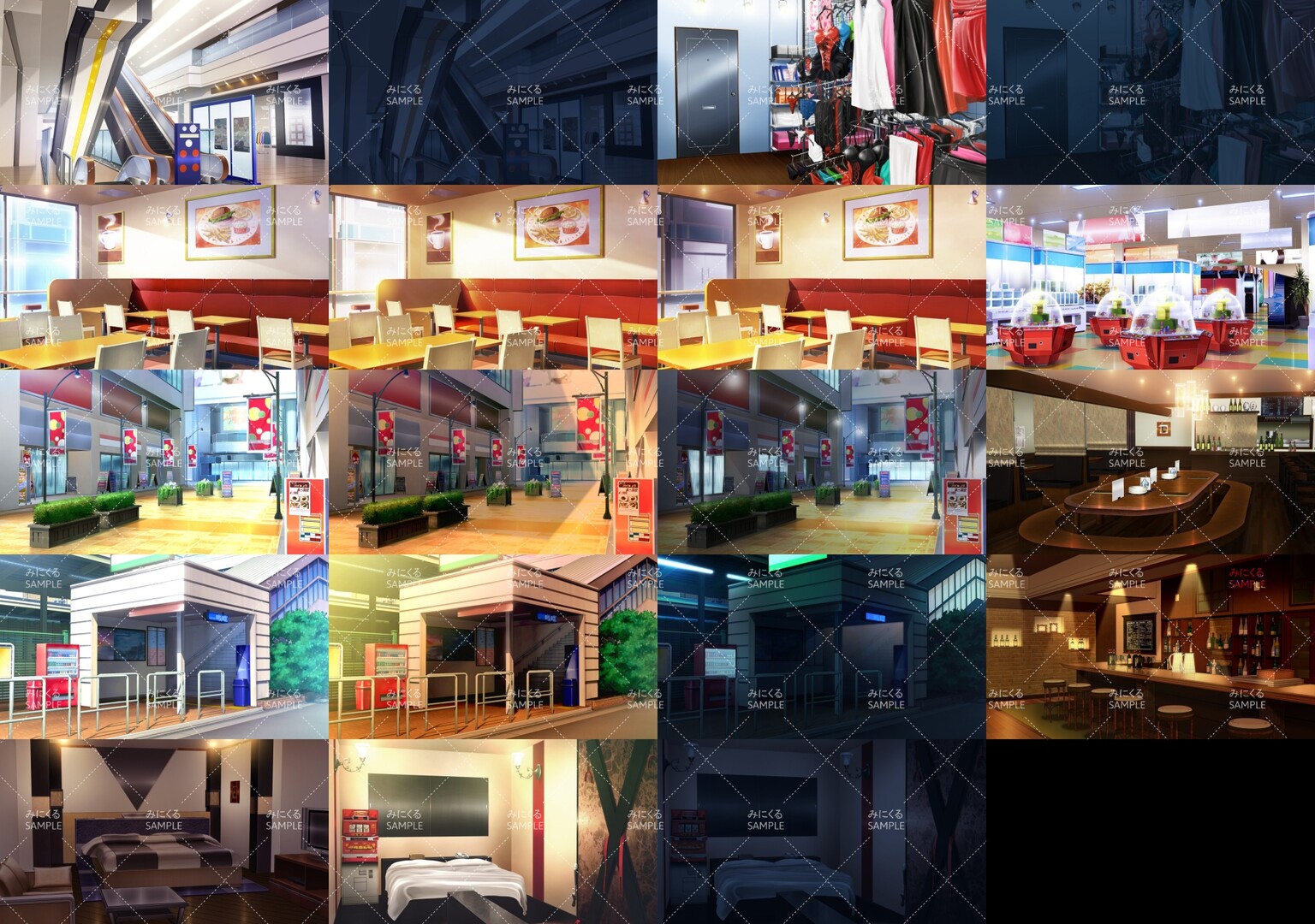 #1. RPG Maker MV - Minikle Backgrounds Bundle Cityscape part01 (Steam) 게시자: Gotcha Gotcha Games