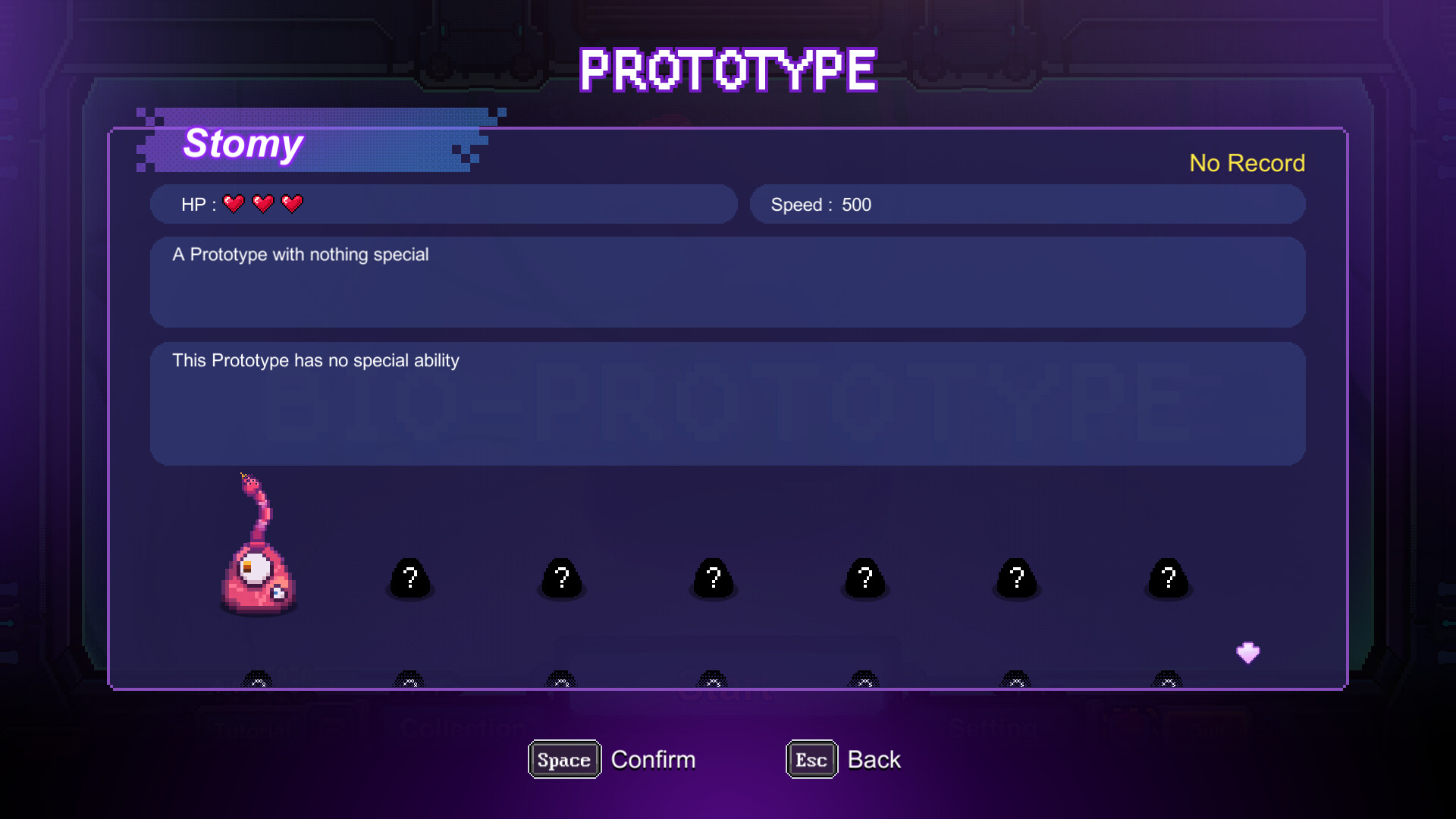 Bioprototype screenshot #2