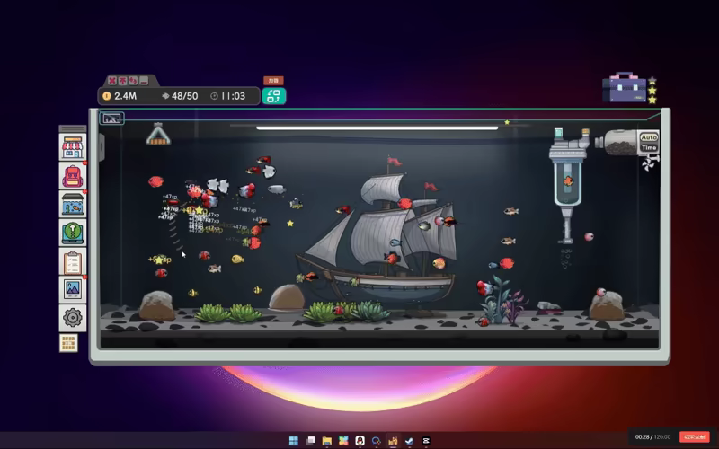Idlequarium video 7