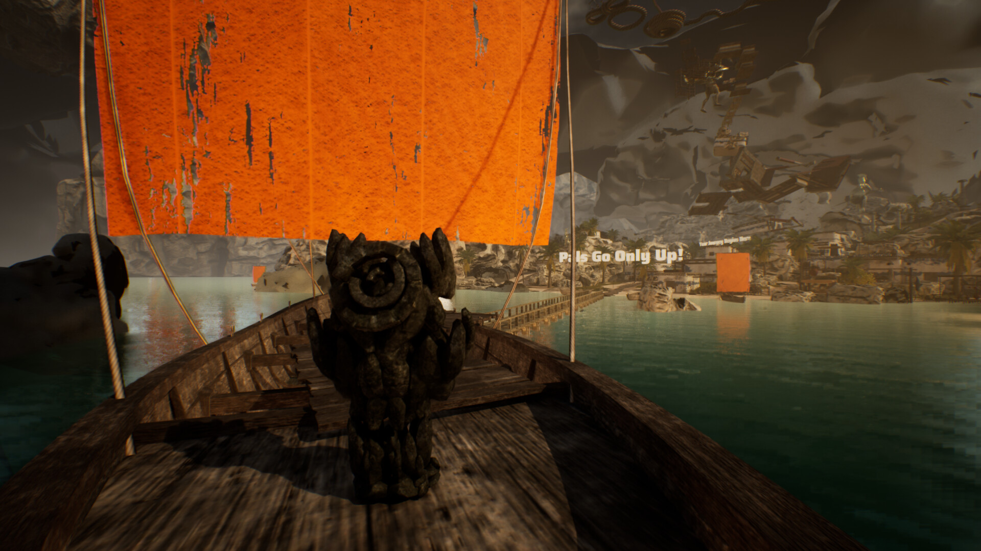 Pals Go Only Up - Golem Character DLC Featured Screenshot #1