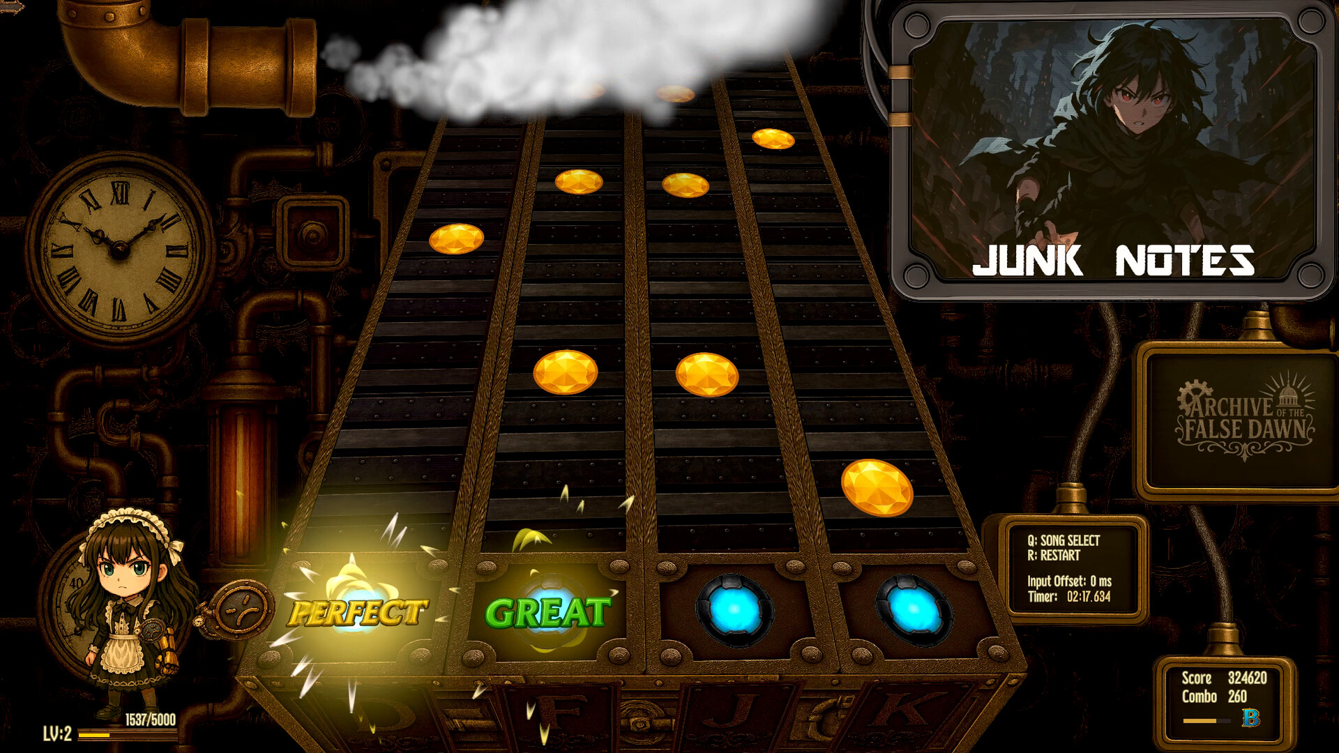 #4. ジャンクノーツ / JUNK NOTES (Steam) 게시자: Sub:06