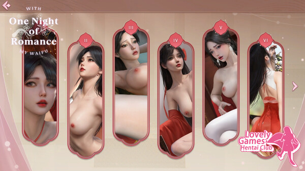 One Night of Romance with my waifu game for Linux 1