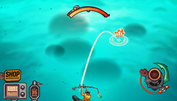 OHAYO GIANTHOOK!: Monster Fishing Adventure screenshot 2