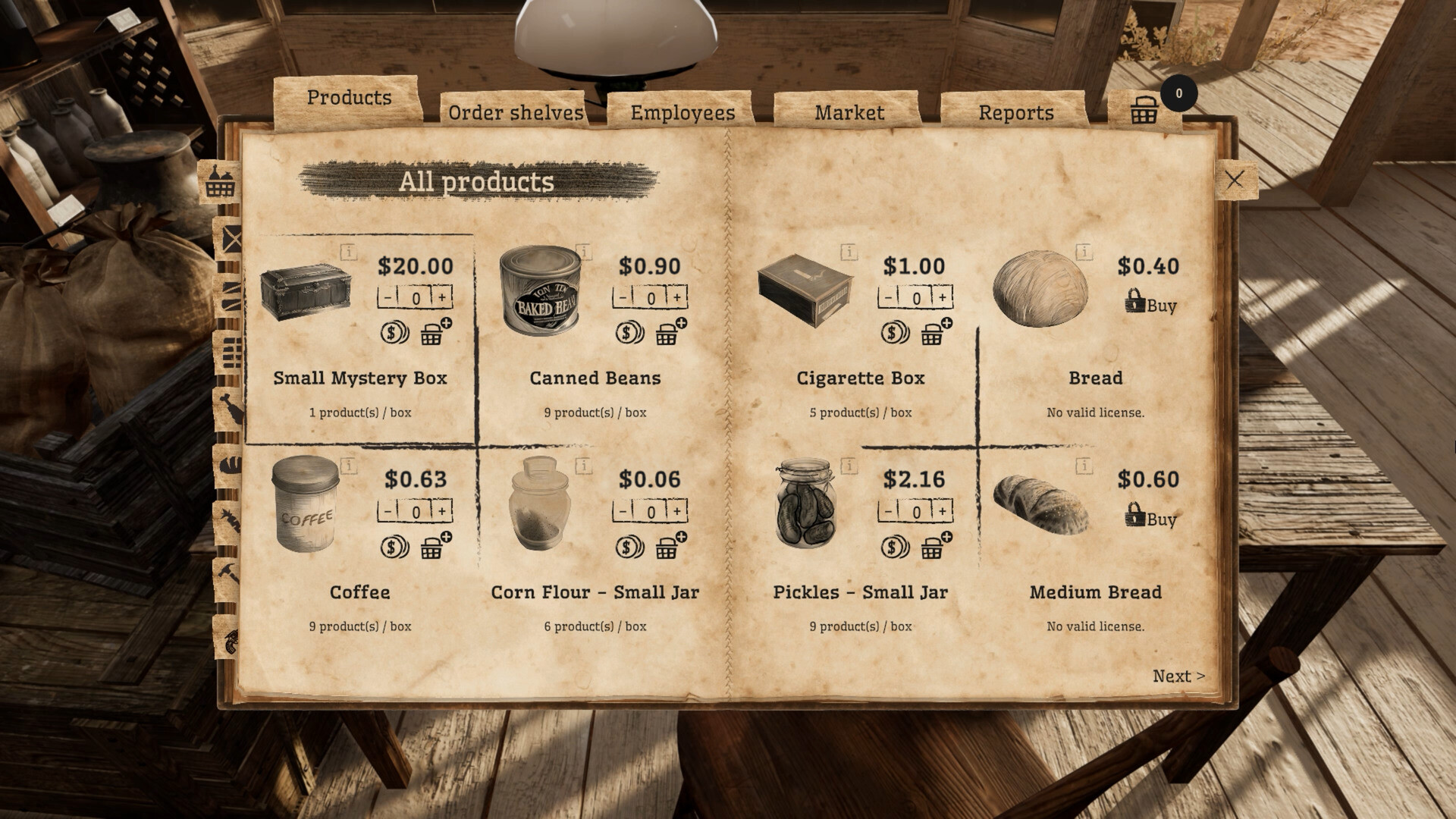 Wild West Supermarket Simulator screenshot 9