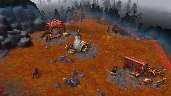 Скриншот из Northgard - Gardariki, Clan of the Hippogriff
