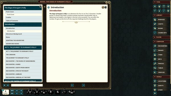 Fantasy Grounds - The Siege of Durgam's Folly (5e)