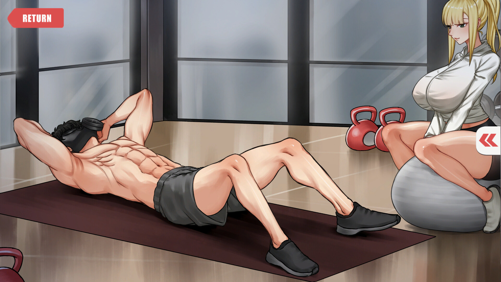 5x30 Arc: How I Rizzed the Gym Baddies screenshot #2