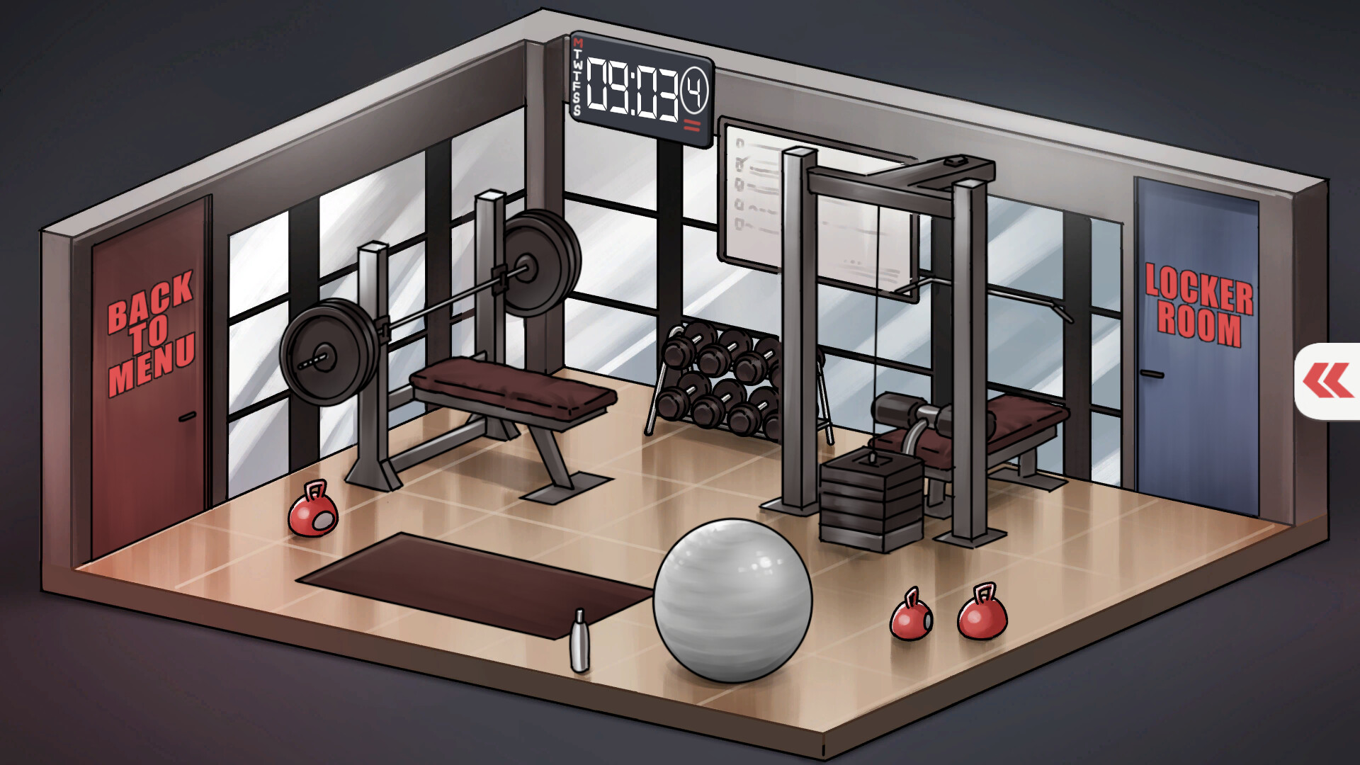 5x30 Arc: How I Rizzed the Gym Baddies screenshot #3