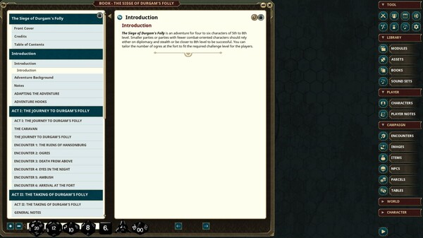 Fantasy Grounds - The Siege of Durgam's Folly