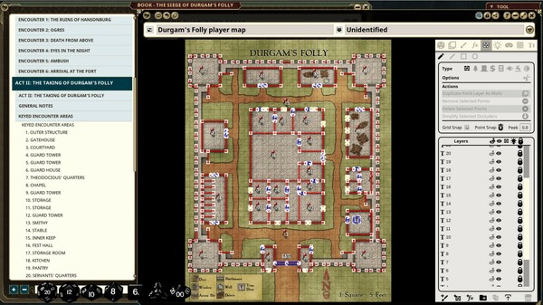 Fantasy Grounds - The Siege of Durgam's Folly