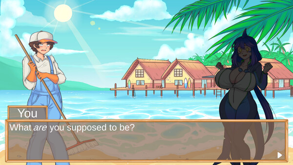 Screenshot 4 of Help me Cleaner Sama! - I Got Isekai’d to Clean Monster Girl Basements - final gameplay screenshot