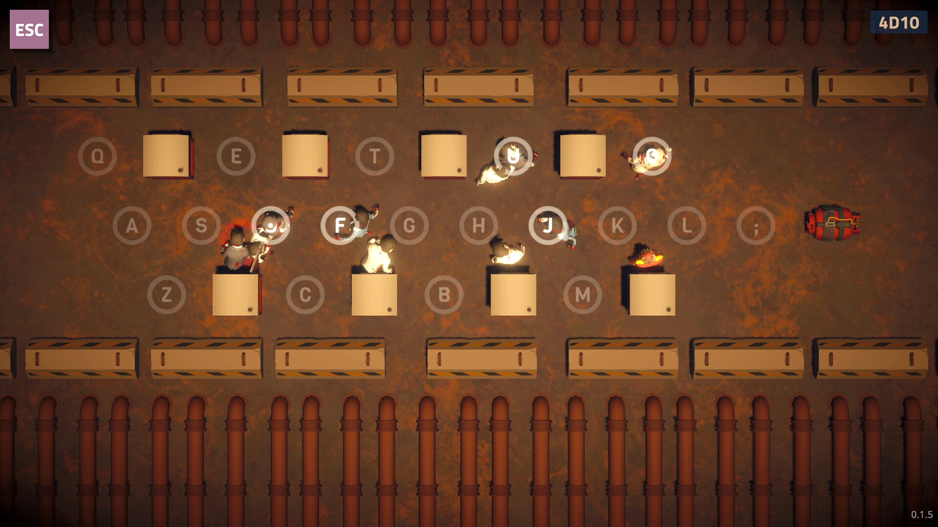 #5. QWERTY Zombies Demo (Steam) 由: Blue Math