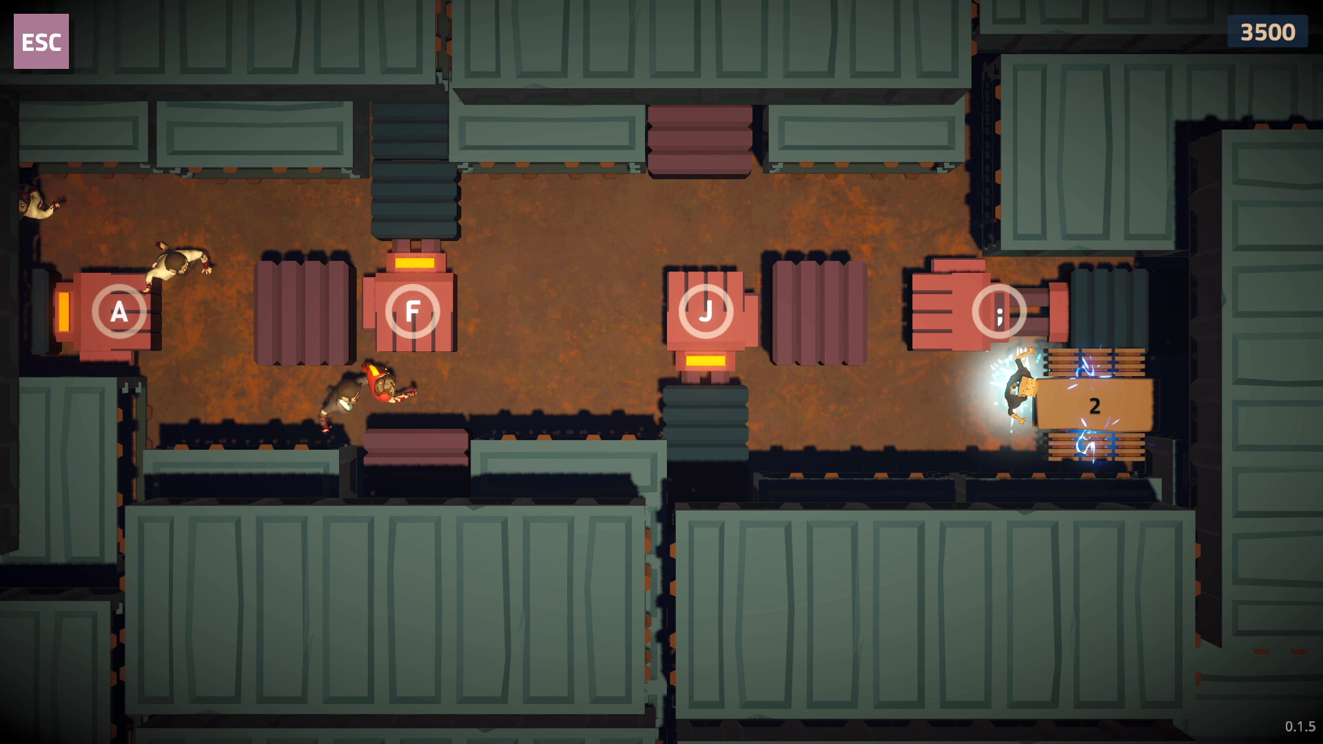 #2. QWERTY Zombies Demo (Steam) 由: Blue Math