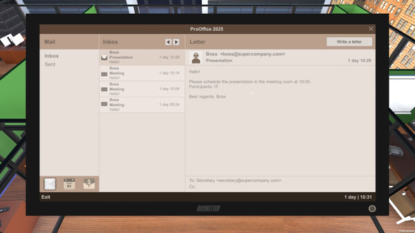 Office Bot Simulator