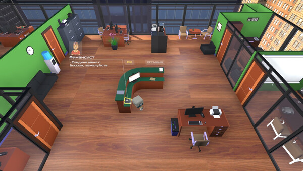 Скриншот 1 из игры Office Bot Simulator