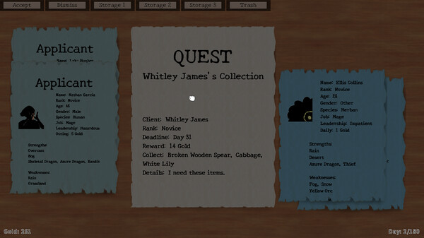 Screenshot 3 of Avalone's Adventurers: My Parents were Assassinated so I've Started an Adventuring Party to Avoid a Political Marriage - more gameplay footage