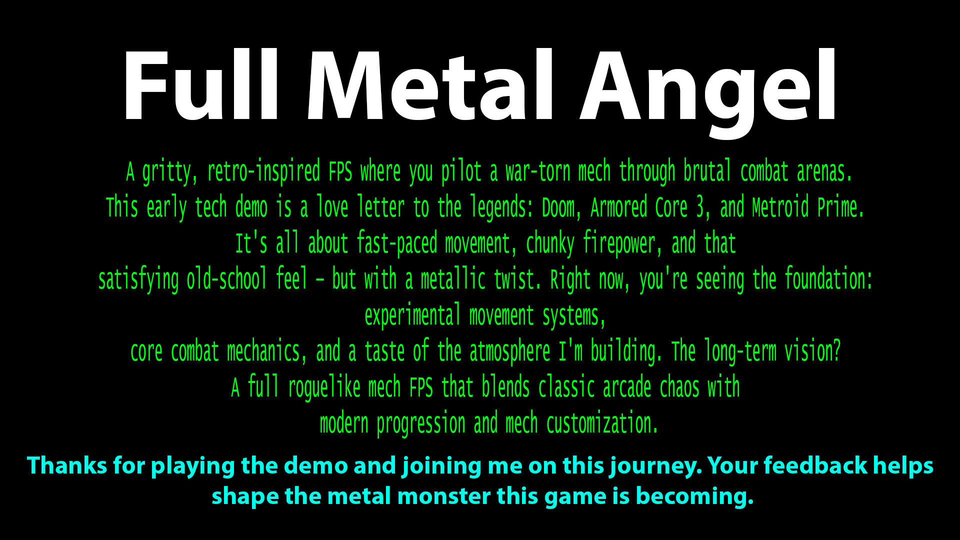 Full Metal Angel screenshot #5