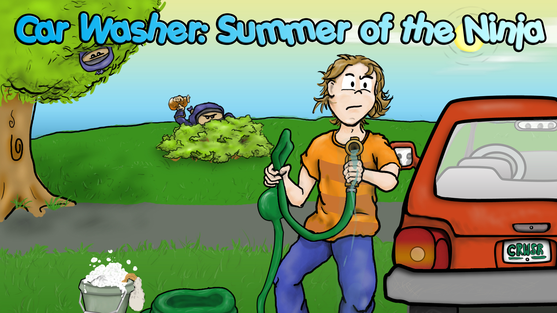 Car Washer: Summer of the Ninja Featured Screenshot #1